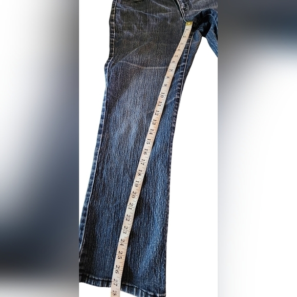 Nine West Denim Straight Stretch Blue Jeans Women's Regular Size 6 - Picture 10 of 11